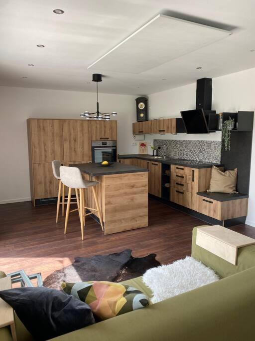 Gemuetliche Wohnung -Schwarzwald Neuweiler  Bagian luar foto